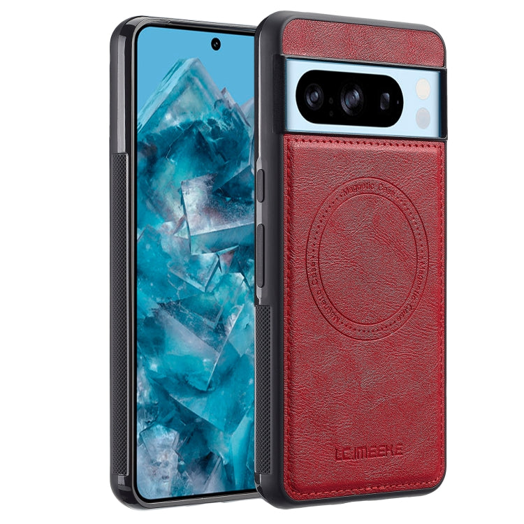 For Google Pixel 8 Pro LC.IMEEKE Magsafe Phone Case(Red) by LC.IMEEKE