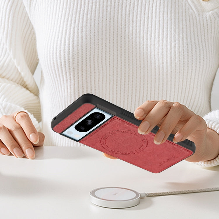For Google Pixel 8 Pro LC.IMEEKE Magsafe Phone Case(Red) by LC.IMEEKE