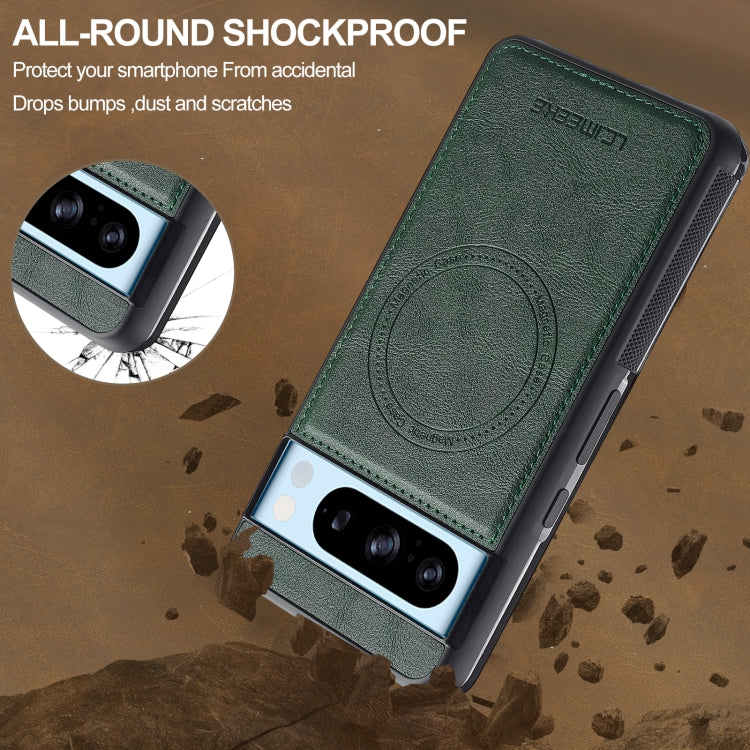 For Google Pixel 8 Pro LC.IMEEKE Magsafe Phone Case(Green) by LC.IMEEKE