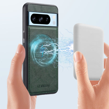 For Google Pixel 8 Pro LC.IMEEKE Magsafe Phone Case(Green) by LC.IMEEKE