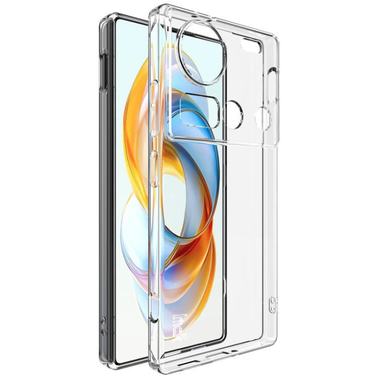 For ZTE nubia Z70 Ultra 5G imak UX-5 Series Super Slim Transparent Shockproof TPU Protective Case(Transparent) by imak