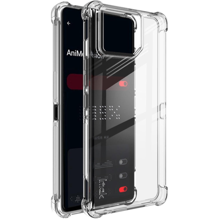 For Asus ROG Phone 9 / ROG Phone 9 Pro imak Shockproof Airbag TPU Phone Case(Transparent) by imak