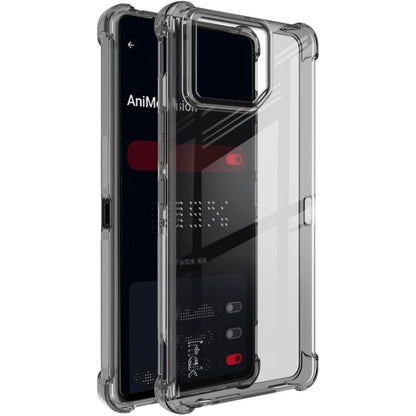 For Asus ROG Phone 9 / ROG Phone 9 Pro imak Shockproof Airbag TPU Phone Case(Transparent Black) by imak