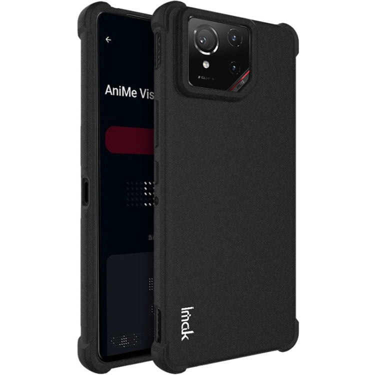 For Asus ROG Phone 9 / ROG Phone 9 Pro imak Shockproof Airbag TPU Phone Case(Matte Black) by imak