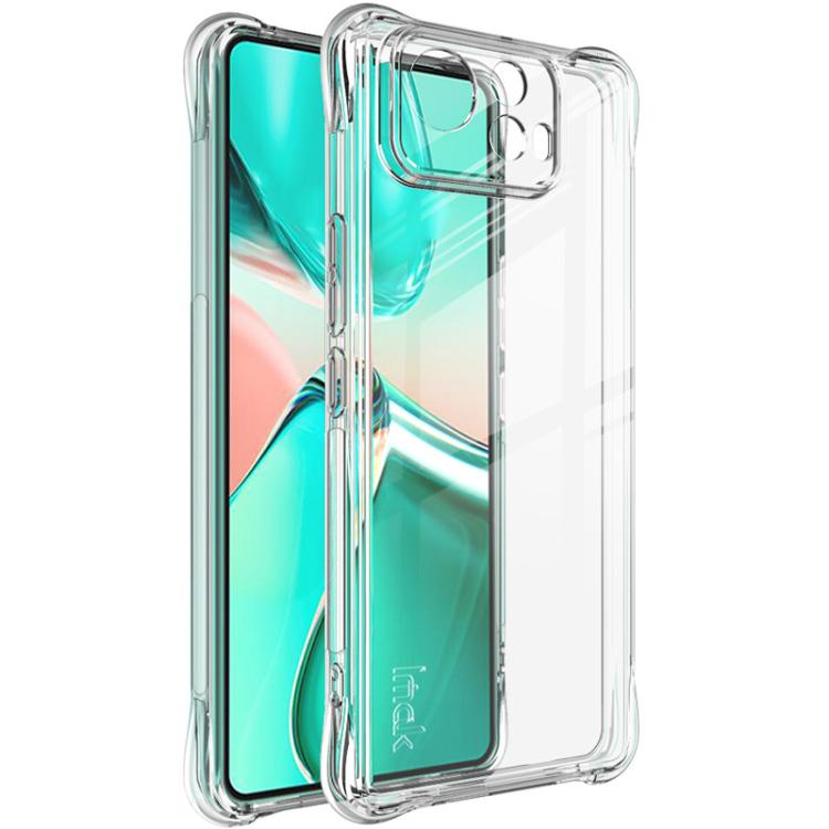 For Asus Zenfone 12 Ultra imak Shockproof Airbag TPU Phone Case(Transparent) by imak