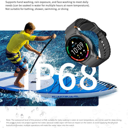 HD Watch7 mini 1.3 inch AMOLED Screen Smart Watch(Black) by bashfashion