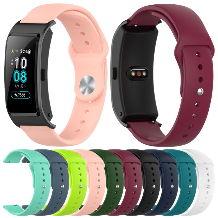 For Garmin Vivomove 3s / 4s 18mm Reverse Buckle Silicone Watch Band, Size: Large Size(Navy Blue) by bashfashion