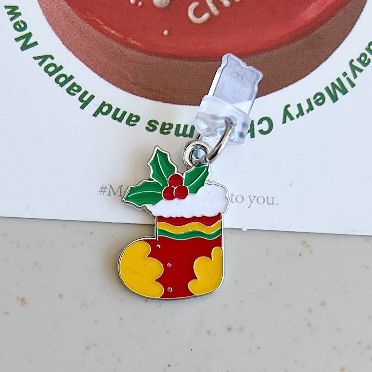 For 8 Pin Christmas Series Dust Plug(Yellow) by bashfashion
