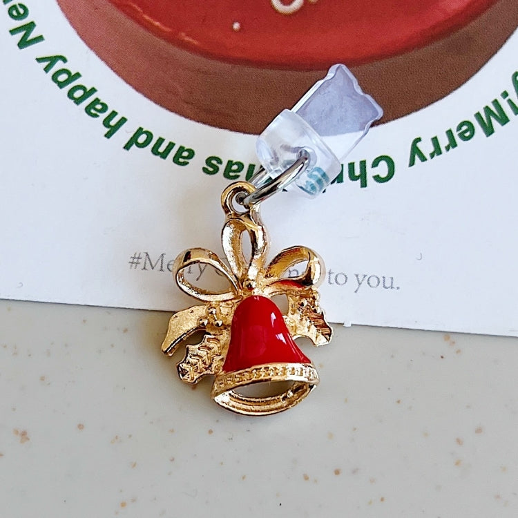 For 8 Pin Christmas Series Dust Plug(Bell) by bashfashion