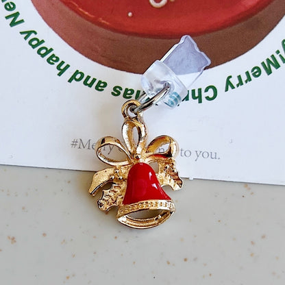 For 8 Pin Christmas Series Dust Plug(Bell) by bashfashion