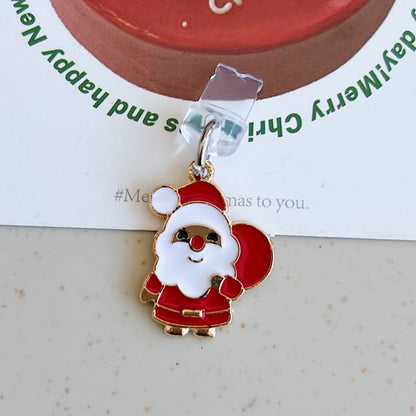 For 8 Pin Christmas Series Dust Plug(Santa) by bashfashion