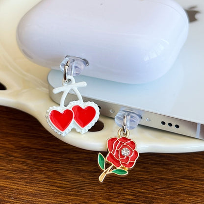 For 8 Pin Christmas Series Dust Plug(Love) by bashfashion