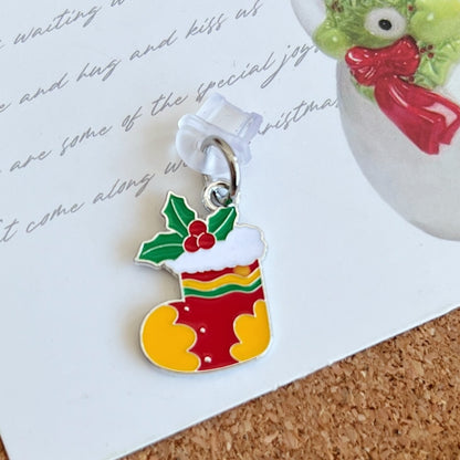 For Micro USB Christmas Series Dust Plug(Yellow) by bashfashion