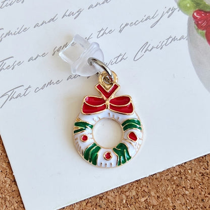 For Micro USB Christmas Series Dust Plug(Garland) by bashfashion