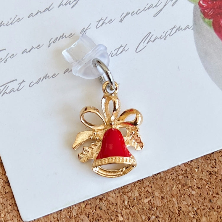 For Micro USB Christmas Series Dust Plug(Bell) by bashfashion