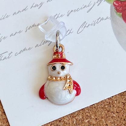 For Micro USB Christmas Series Dust Plug(Snowman with Red Hat) by bashfashion