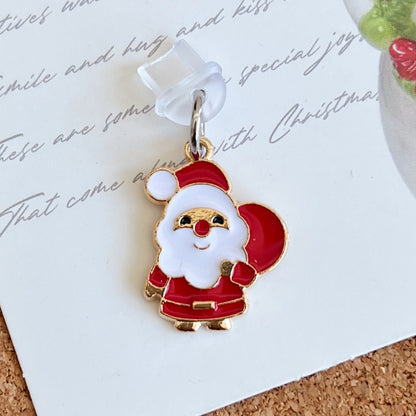 For Micro USB Christmas Series Dust Plug(Santa) by bashfashion