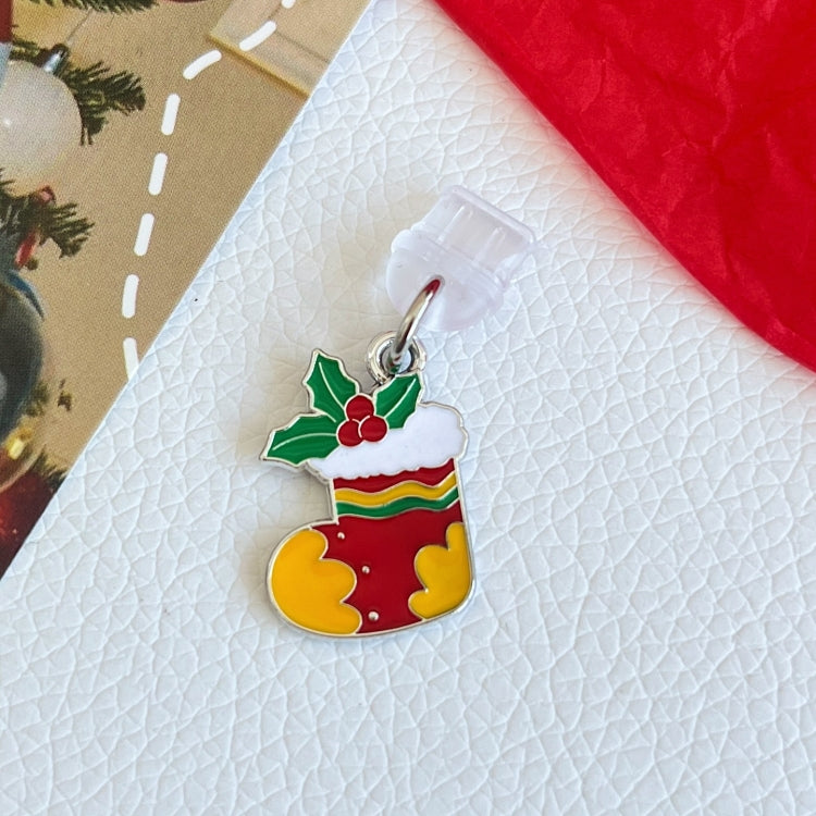 For Type-C Christmas Series Dust Plug(Yellow) by bashfashion