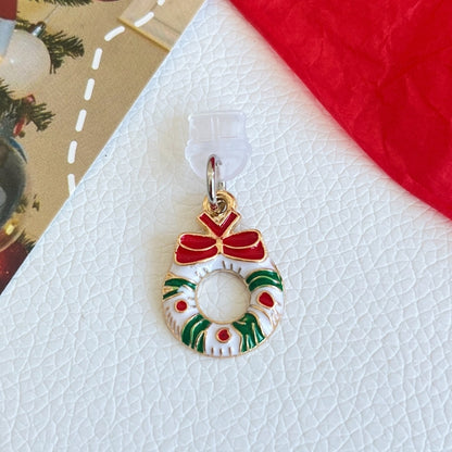 For Type-C Christmas Series Dust Plug(Garland) by bashfashion