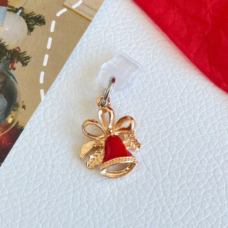 For Type-C Christmas Series Dust Plug(Bell) by bashfashion