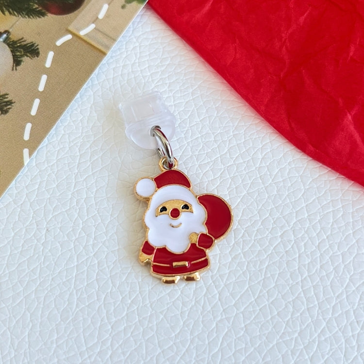 For Type-C Christmas Series Dust Plug(Santa) by bashfashion