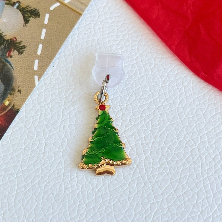 For Type-C Christmas Series Dust Plug(Christmas Tree) by bashfashion
