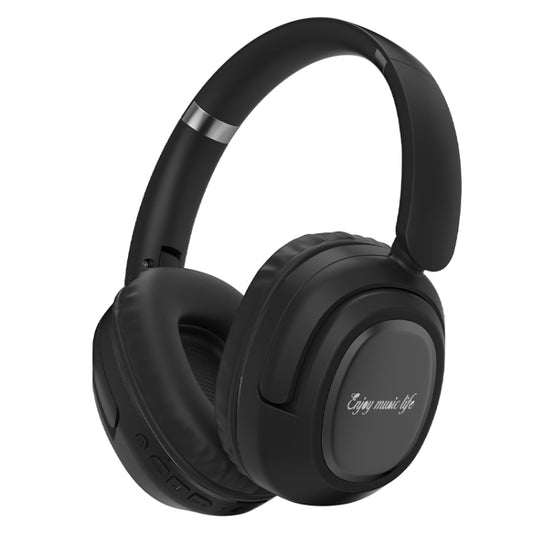 BH900 Stereo Head-mounted Noise Reduction Wireless Bluetooth Earphone(Black) by bashfashion