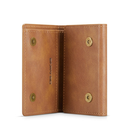 DG.MING M6 Series 3-Fold Multi Card Wallet(Brown) by bashfashion