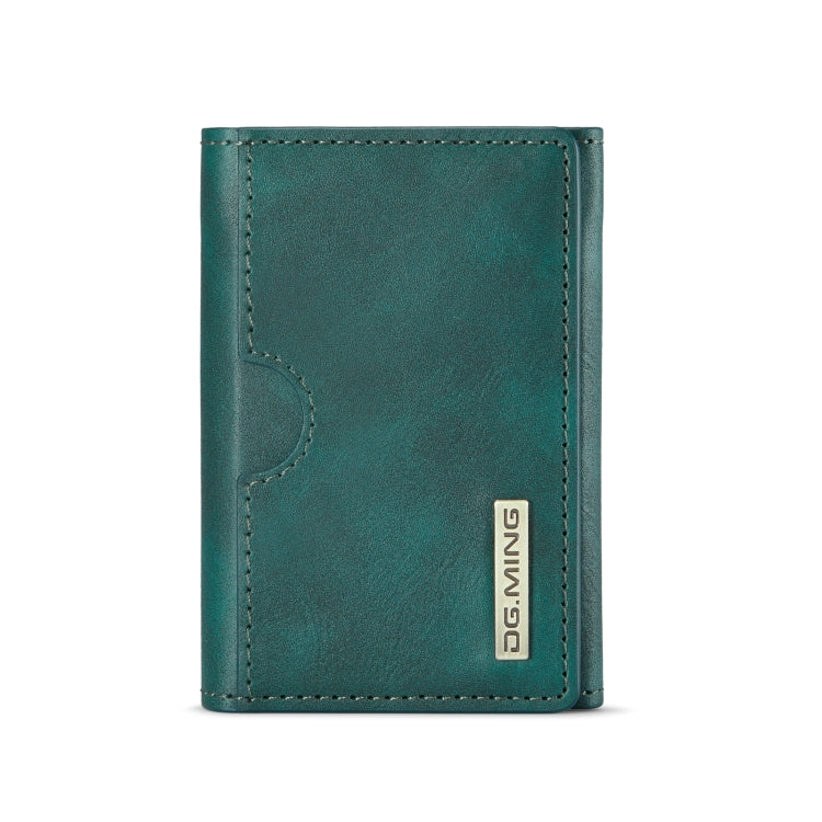 DG.MING M6 Series 3-Fold Multi Card Wallet(Green) by bashfashion