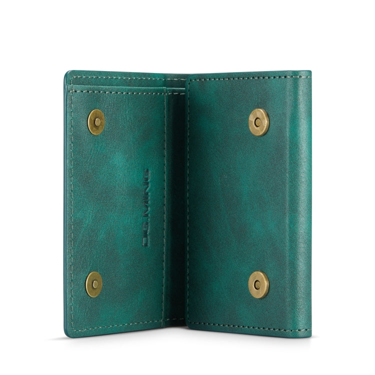 DG.MING M6 Series 3-Fold Multi Card Wallet(Green) by bashfashion