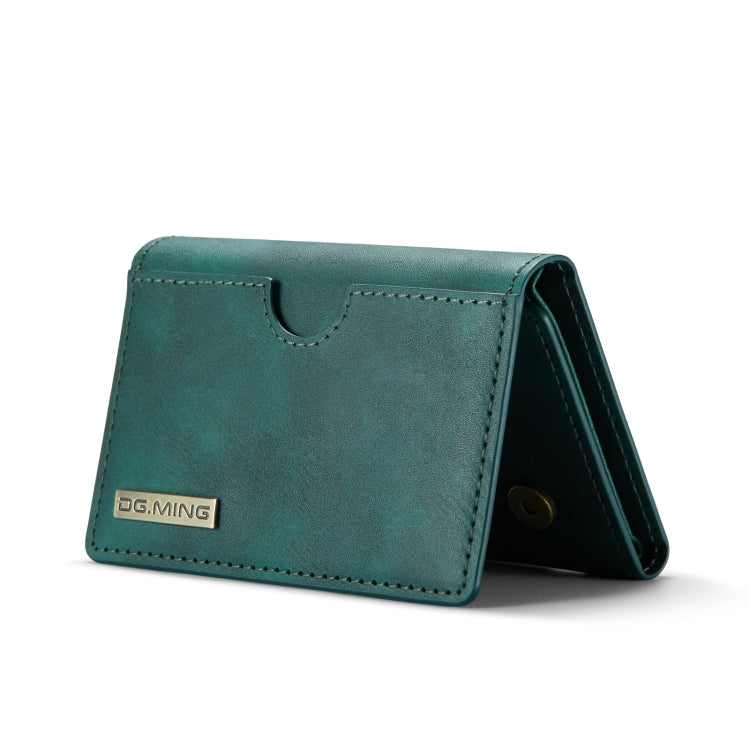 DG.MING M6 Series 3-Fold Multi Card Wallet(Green) by bashfashion