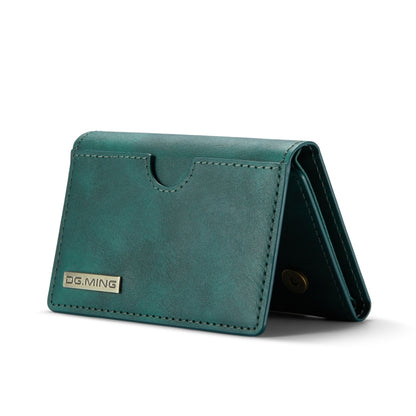 DG.MING M6 Series 3-Fold Multi Card Wallet(Green) by bashfashion