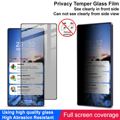 For Samsung Galaxy S25 Ultra 5G imak HD Full Screen Privacy Tempered Glass Protective Film by imak
