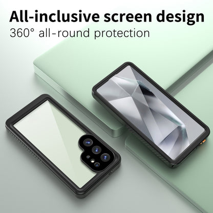 For Samsung Galaxy S25 Ultra 5G RedPepper IP68 Waterproof Triple-proof Phone Case(Black) by RedPepper