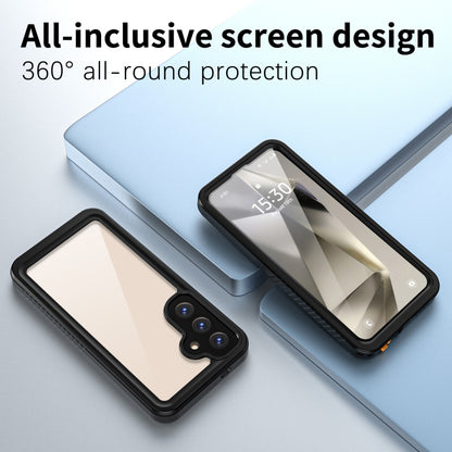 For Samsung Galaxy S25+ 5G RedPepper IP68 Waterproof Triple-proof Phone Case(Black) by RedPepper