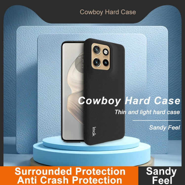 For Motorola Moto S50 imak Full Coverage Cowboy Hard Case by imak
