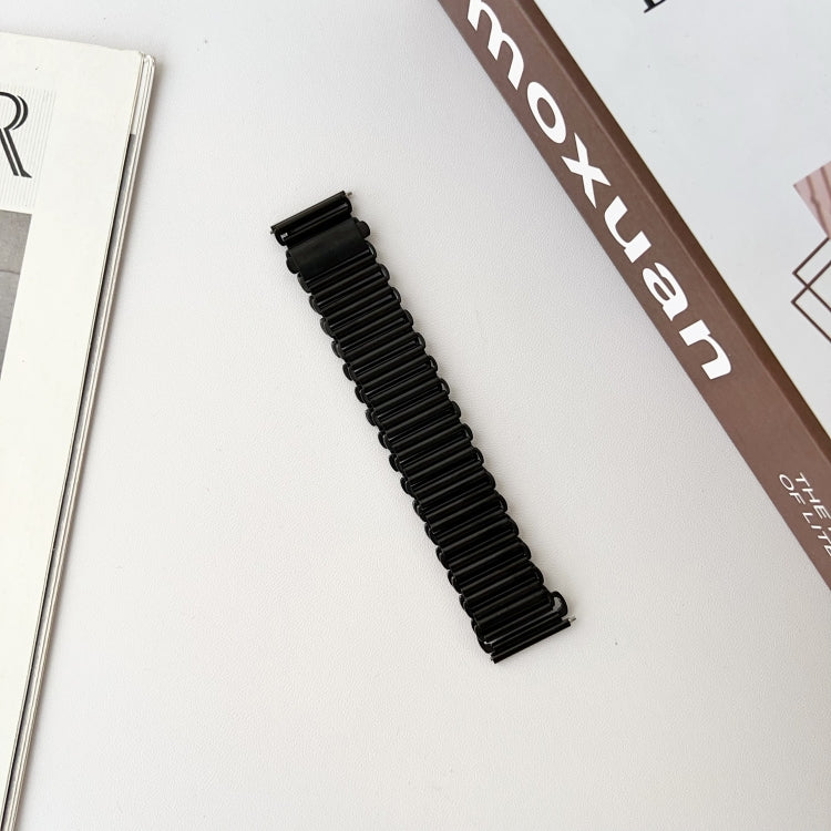 For Samsung Galaxy Watch 7 / 6 / 5 Hollow Chain Metal Watch Band(Black) by bashfashion