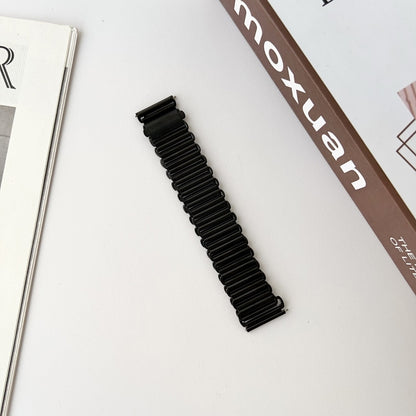 For Samsung Galaxy Watch 7 / 6 / 5 Hollow Chain Metal Watch Band(Black) by bashfashion