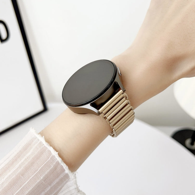 For Samsung Galaxy Watch 7 / 6 / 5 Hollow Chain Metal Watch Band(Black) by bashfashion