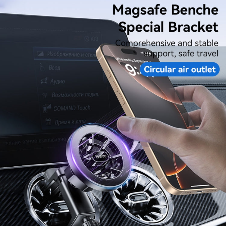 Yesido C221 Car Air Vent MagSafe Magnetic Phone Holder(Black) by Yesido