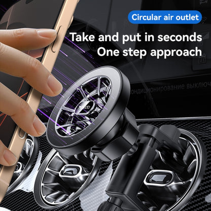 Yesido C221 Car Air Vent MagSafe Magnetic Phone Holder(Black) by Yesido