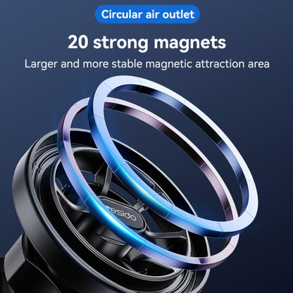 Yesido C221 Car Air Vent MagSafe Magnetic Phone Holder(Black) by Yesido