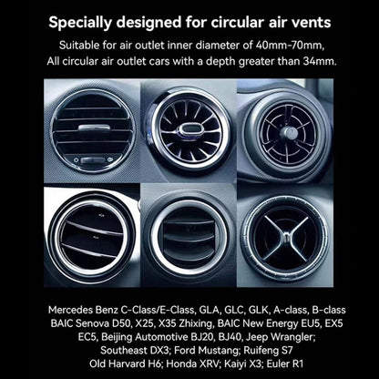 Yesido C221 Car Air Vent MagSafe Magnetic Phone Holder(Black) by Yesido