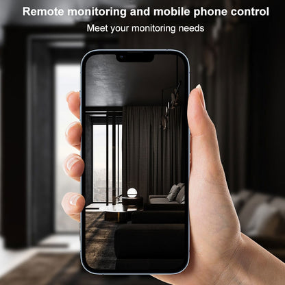 30W HD Night Vision Remote Indoor and Outdoor Wireless Surveillance Camera, Memory Card:without by bashfashion