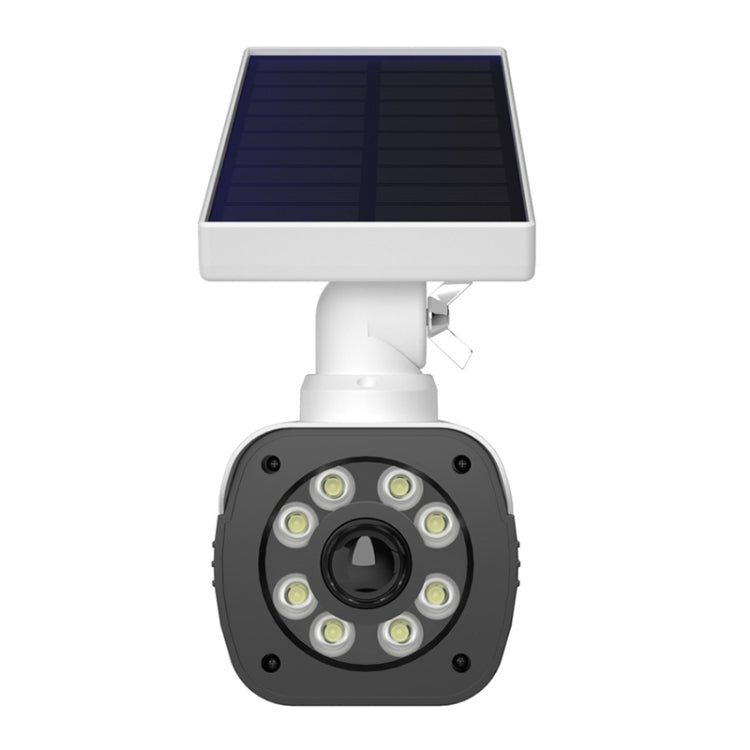 Human Body Sensing Simulation Surveillance Camera Solar Wall Light(White) by bashfashion