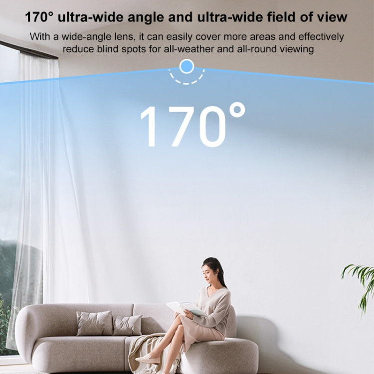 Indoor HD Night Vision Wireless WiFi Surveillance Camera, Memory Card:without by bashfashion