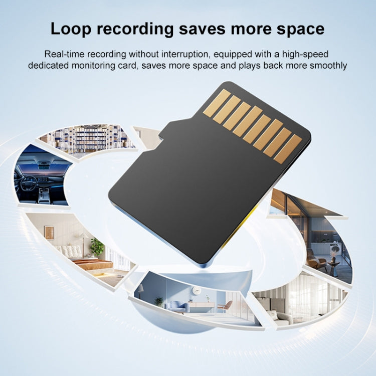 Indoor HD Night Vision Wireless WiFi Surveillance Camera, Memory Card:32GB by bashfashion