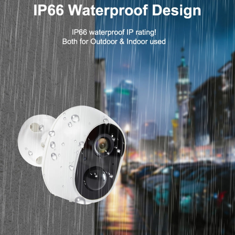 Home Ultra-HD Infrared Night Vision WiFi Surveillance Camera, Memory Card:Without Memory(EU Plug) by bashfashion