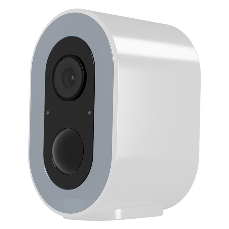 WiFi Tuya Smart Version HD Low Power Consumption Battery Camera, EU Plug, Memory Card:Without Memory(White) by bashfashion