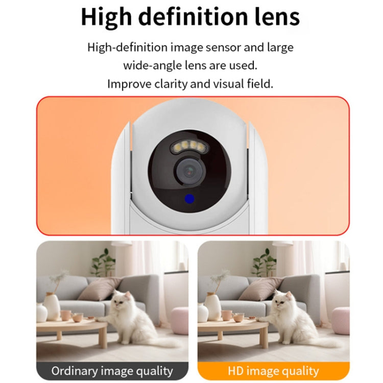 2MP HD Video Call Dual Light Full Color Night Vision WiFi Surveillance Camera(US Plug) by bashfashion